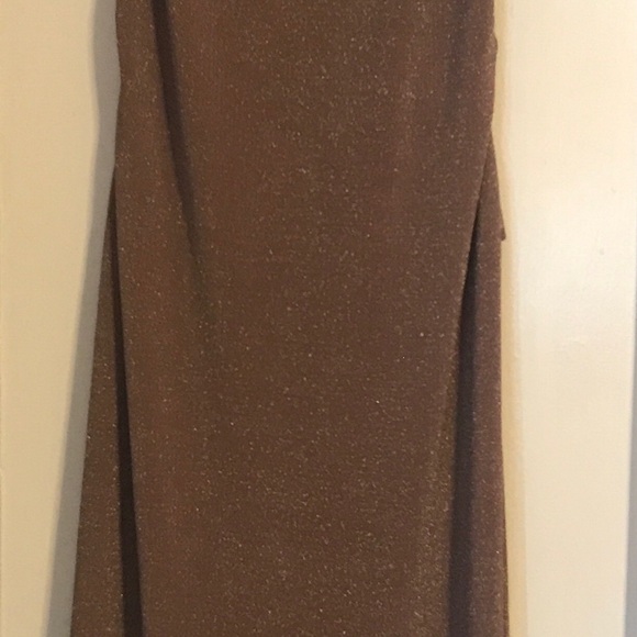 NWT reformation latte shimmery Breslin knit dress - Picture 3 of 8